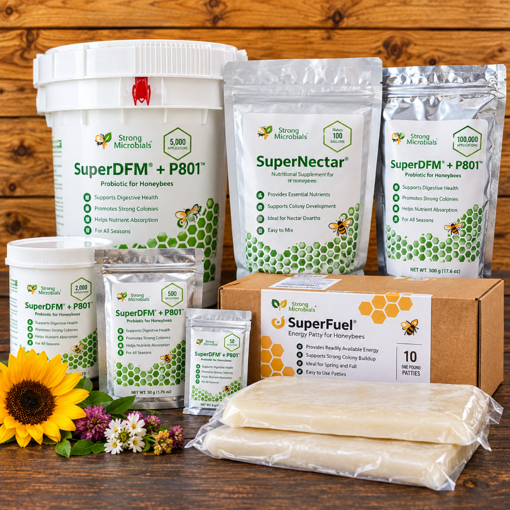 Beekeeping Nutrition Product Display