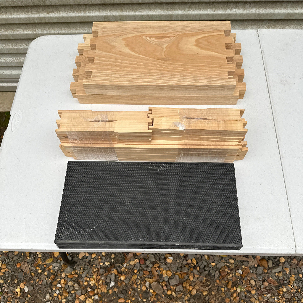 10 Frame Deep Super with Frames Unassembled