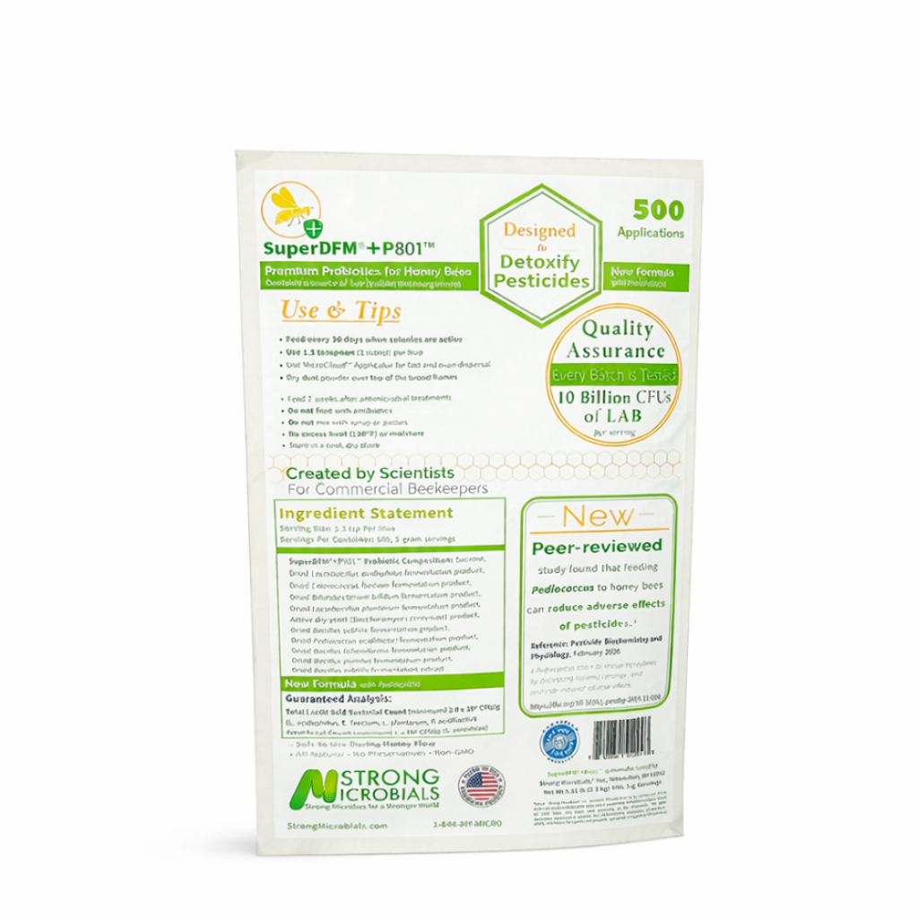 SuperDFM® + P801 Probiotic Supplement for Honey Bees | West Alabama Bee Company
