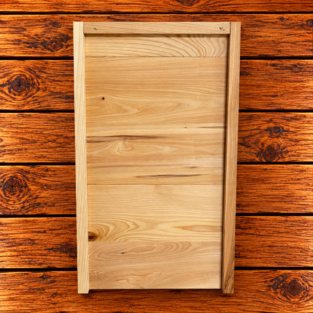 8-frame solid cypress beehive bottom board