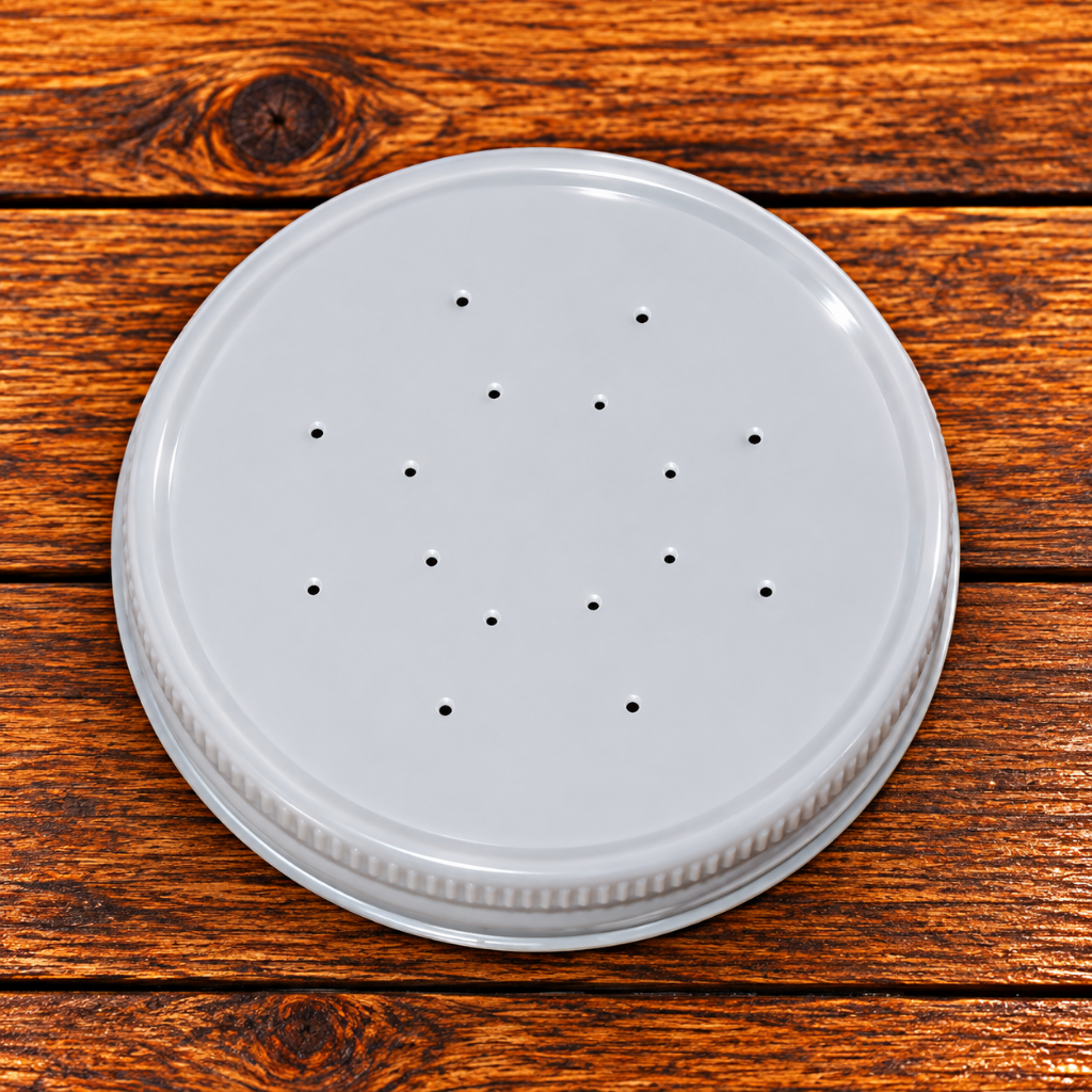 Boardman feeder lid for honey bee hive entrance feeder