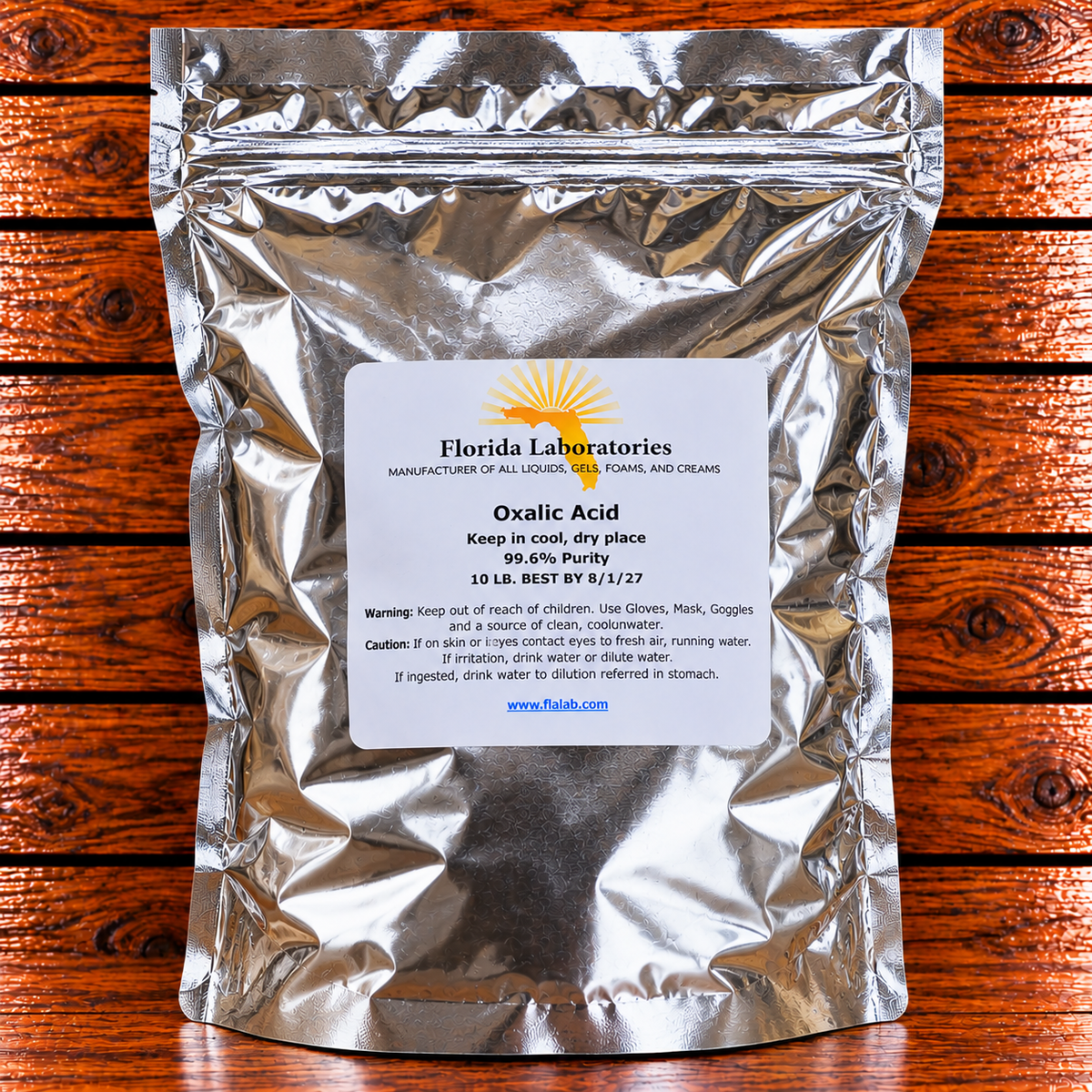 10 lb oxalic acid for Varroa mite treatment in honey bee hives