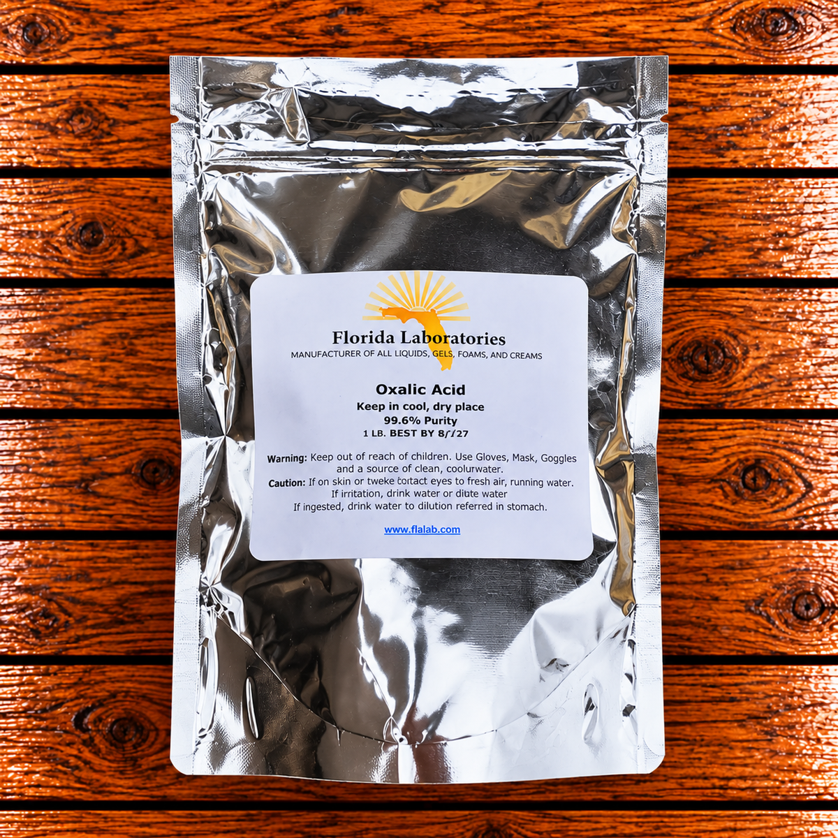 1 lb oxalic acid for Varroa mite treatment in honey bee hives