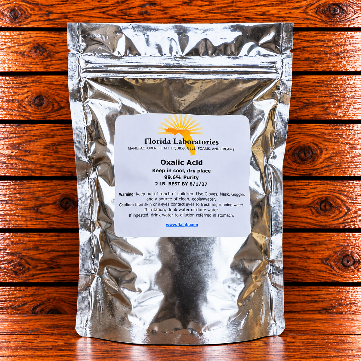 2 lb oxalic acid for Varroa mite treatment in honey bee hives