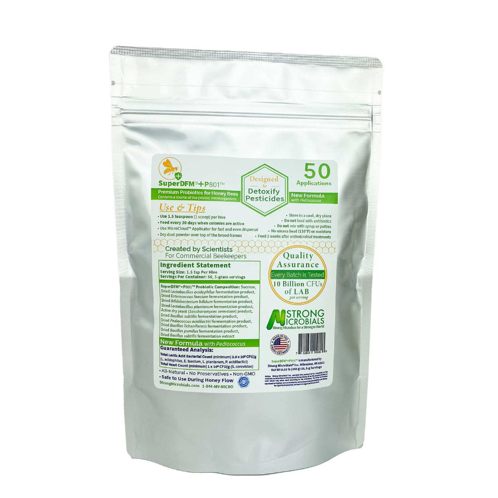 SuperDFM® + P801 Probiotic Supplement for Honey Bees | West Alabama Bee Company