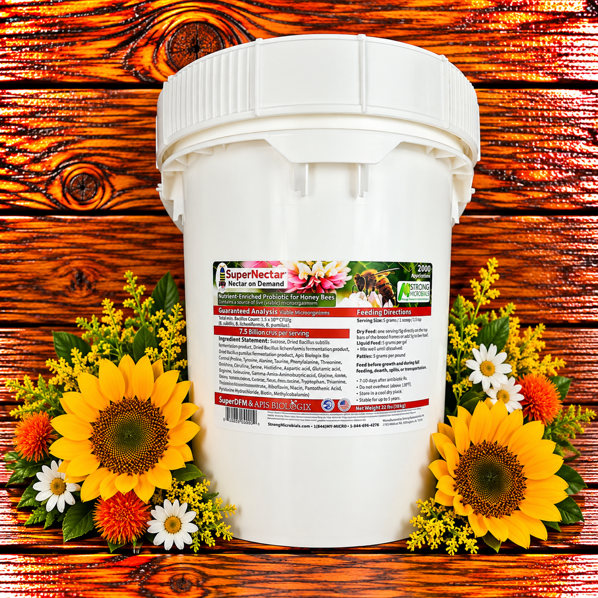 SuperNectar nectar supplement for honey bees – 2,000 servings, 10 kg