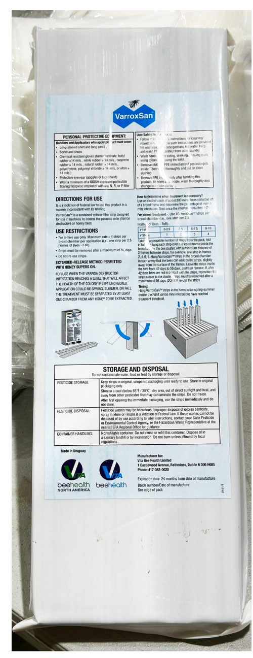 VarroxSan® Oxalic Acid Strips