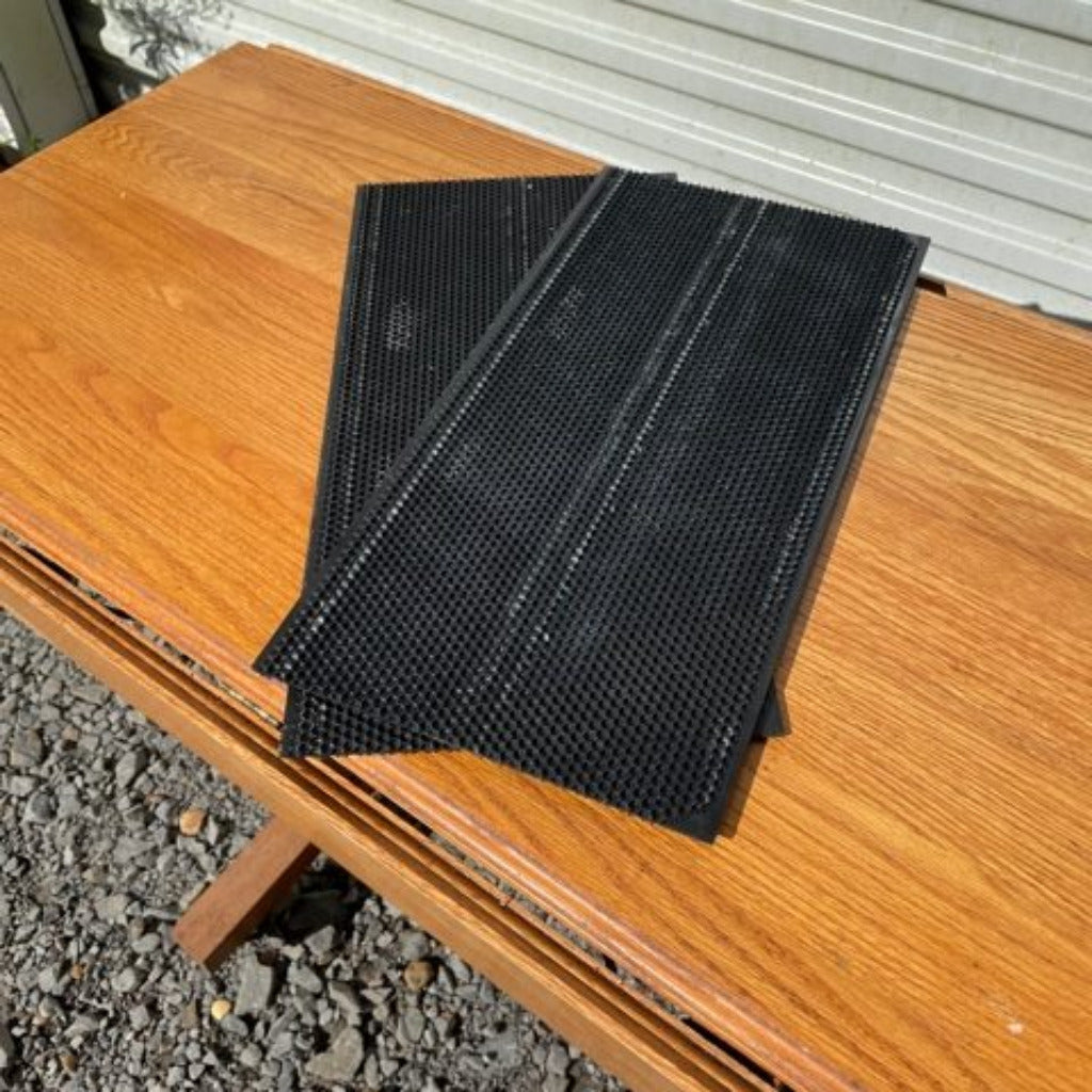 Foundation Plastic Deep Black single pieces