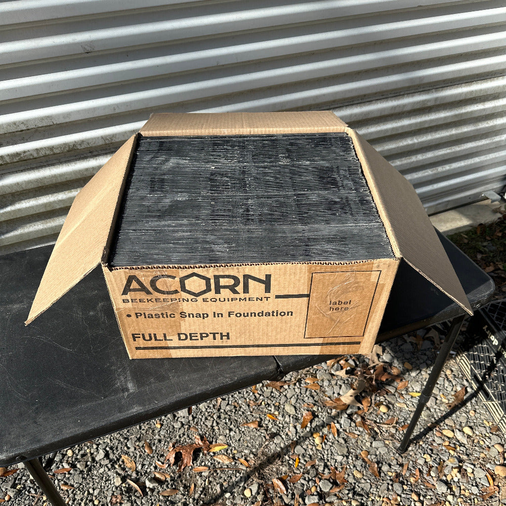 Foundation deep plastic-100 pieces