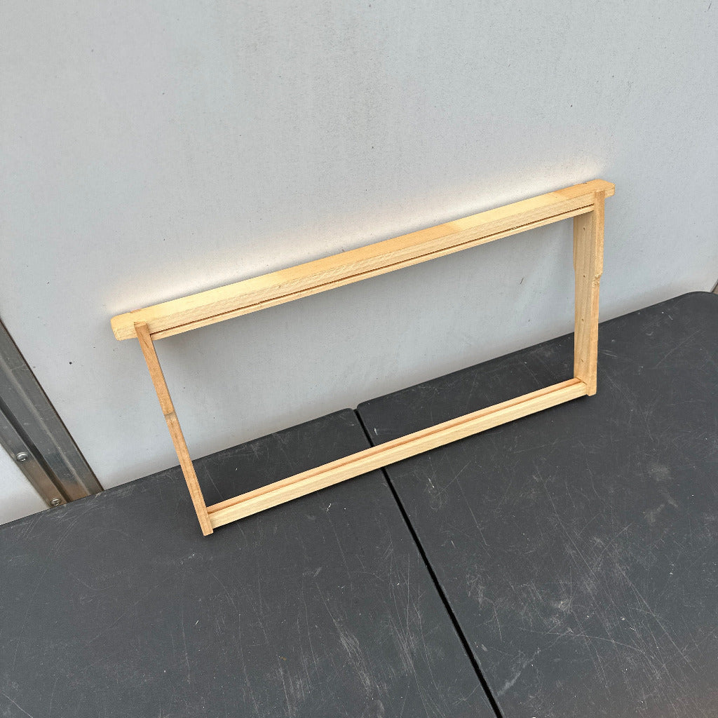 Frame deep with no wax assembled