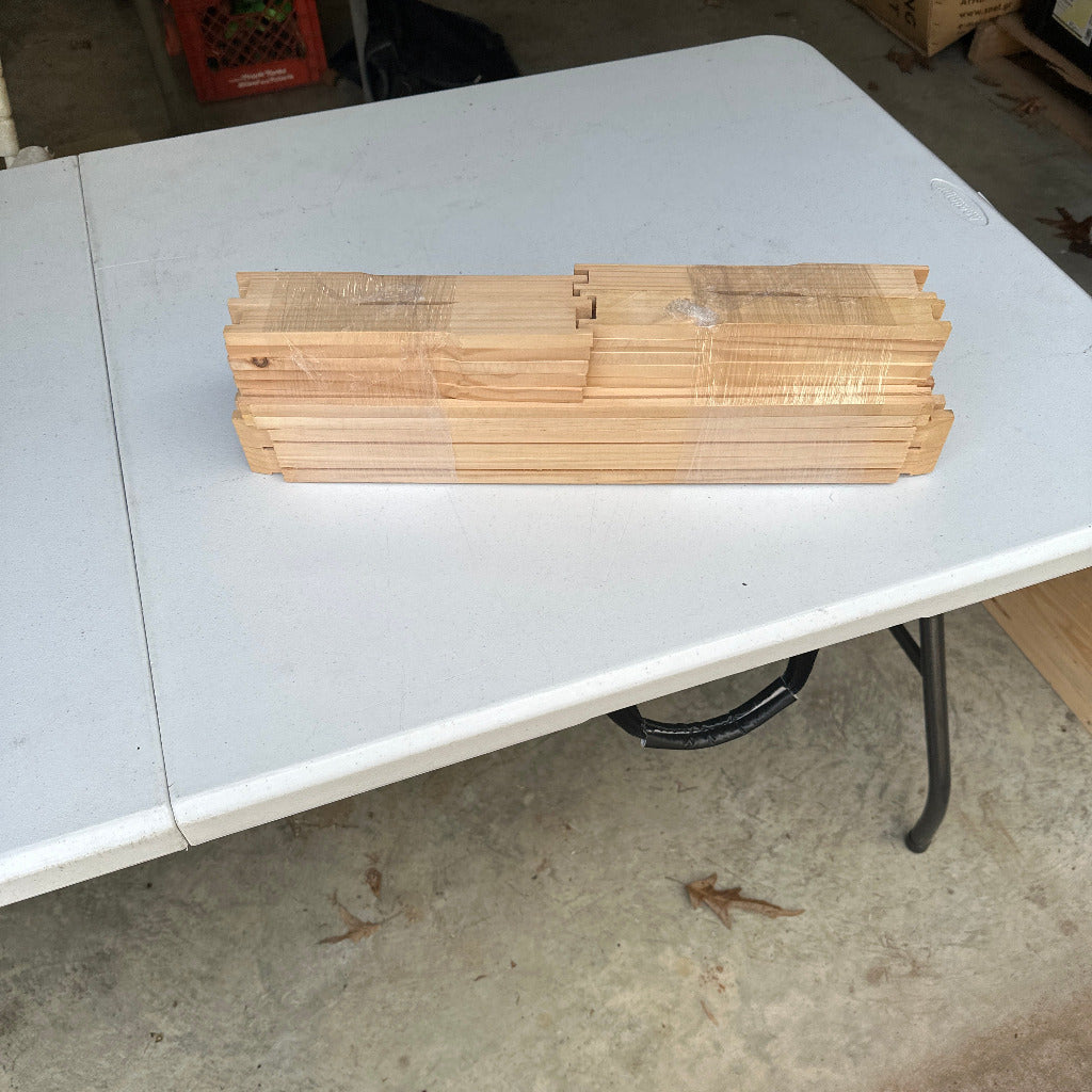 frames deep 10 no plastic unassemblede