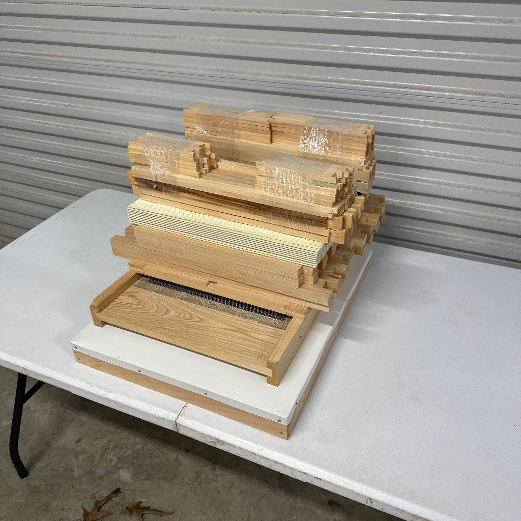 Kit 10 frame 1 deep 1 medium