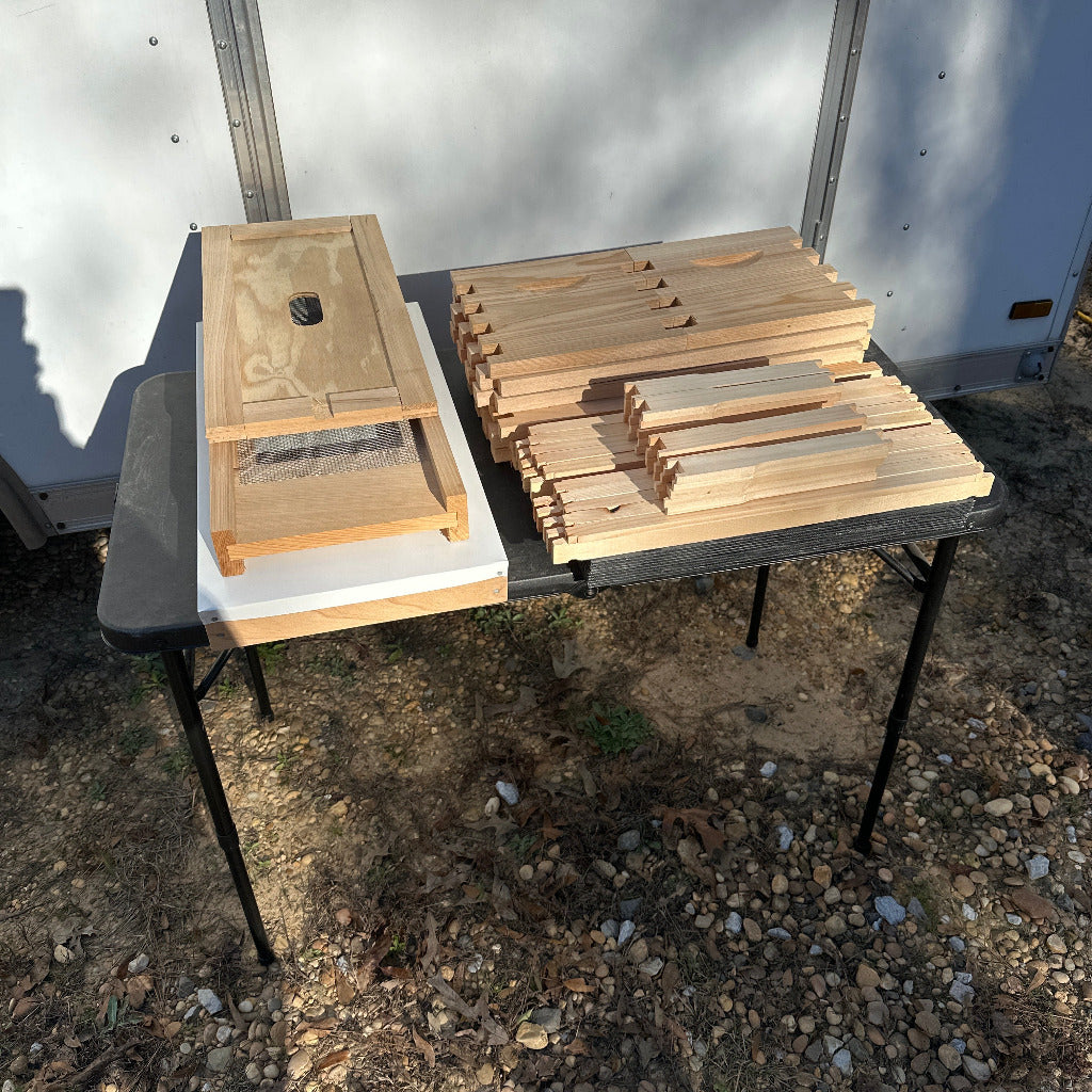 Kit 5 frame 2 deeps unassembled