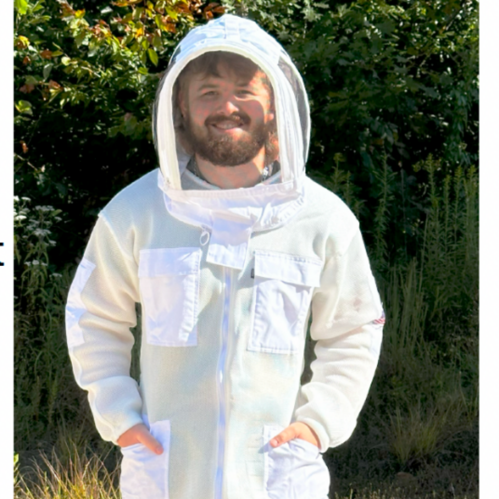 3-Layer Ventilated Bee Suit with Zippered Veil | West Alabama Bee Company